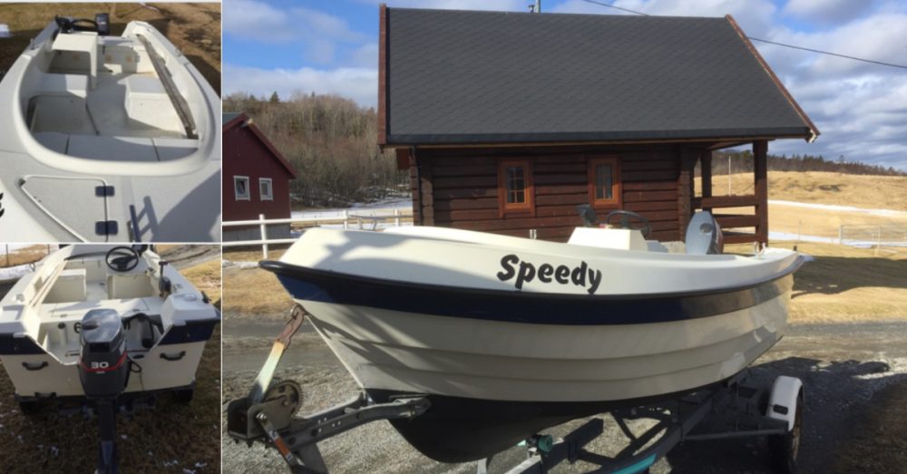 The boat Speedy